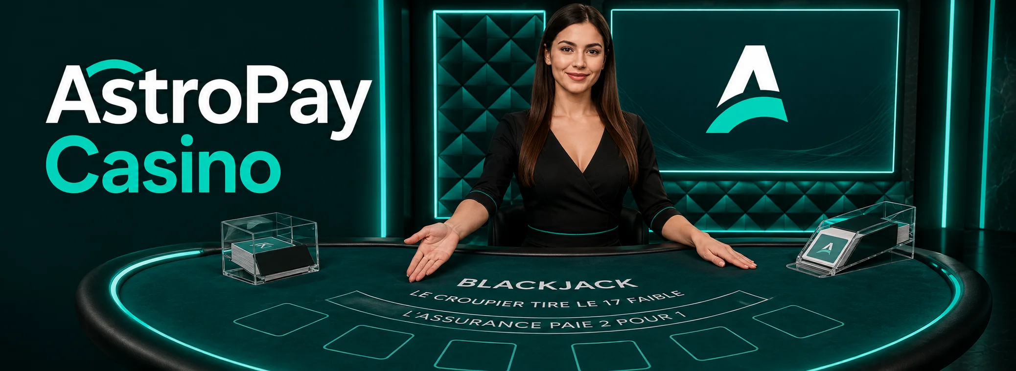 Tables en direct avec croupiers francophones — AstroPay Casino